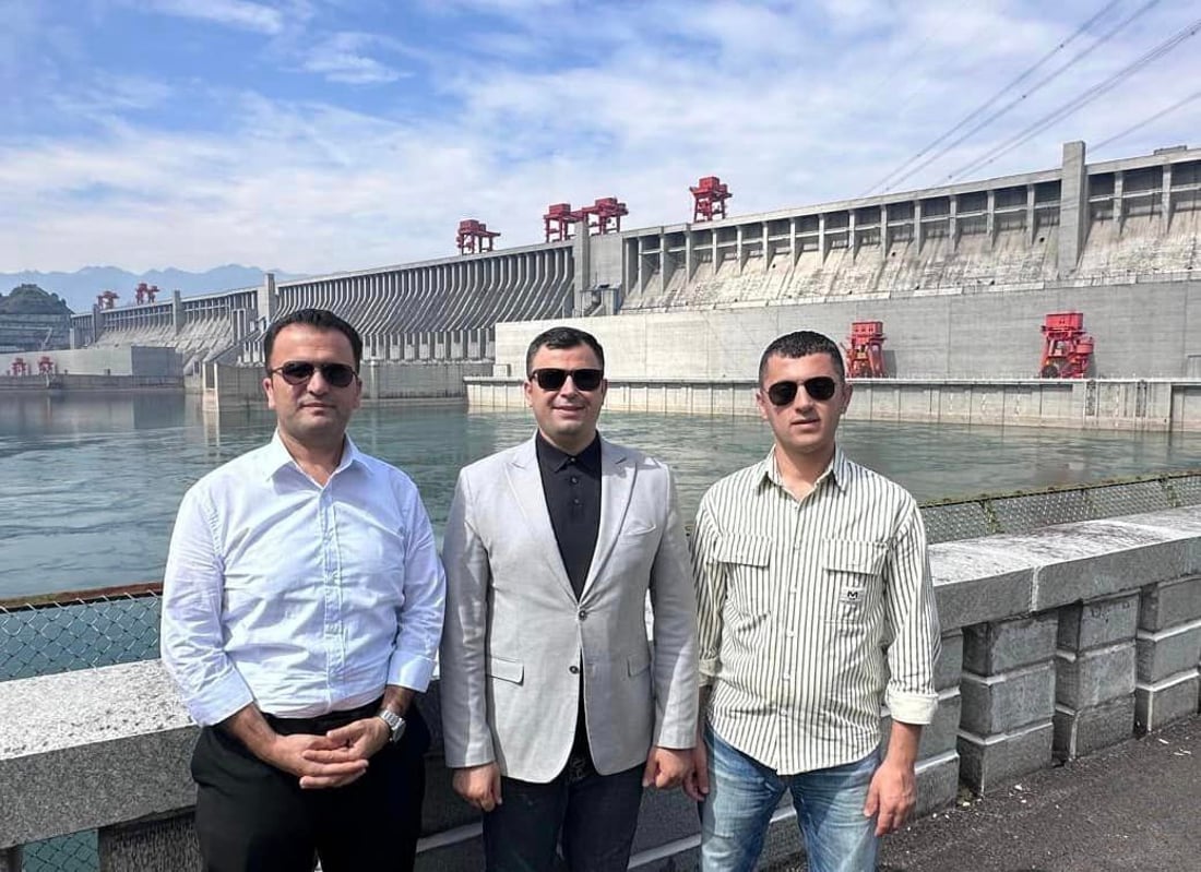 به‌نداوه‌كانى كوردستان سه‌ردانى گه‌وره‌ترین به‌نداوى جیهانیان له‌ چین كردووه‌