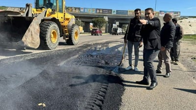 رێگای نێوان کەرکوک بۆ چەمچەماڵ نۆژەن دەکرێتەوە 