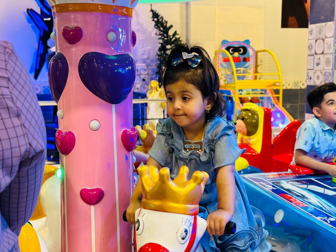 “تعالوا إلى الرمادي.. الأجواء رائعة”.. ملاهي السندباد عيد للكبار والصغار (صور)