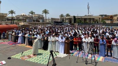 صور من وقفة العامرية للمطالبة بإعادة محاكمة باسم الهماوندي وإقرار العفو العام