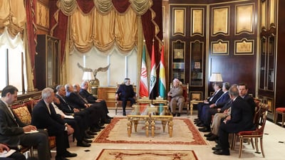 Iran’s acting foreign minister visits Kurdistan Region