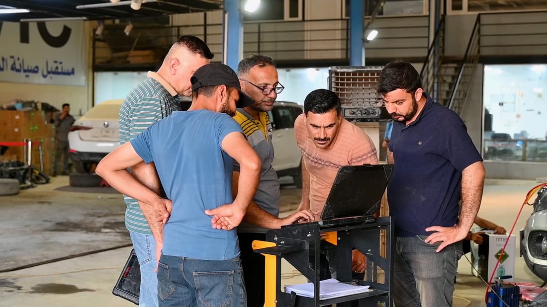 ديالى تبرمج سيارات إيران و