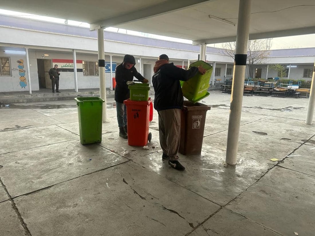 ده‌نگده‌رانى پردێ زیاتر له‌ 10 تۆن پاشماوه‌یان به‌جێهێشت