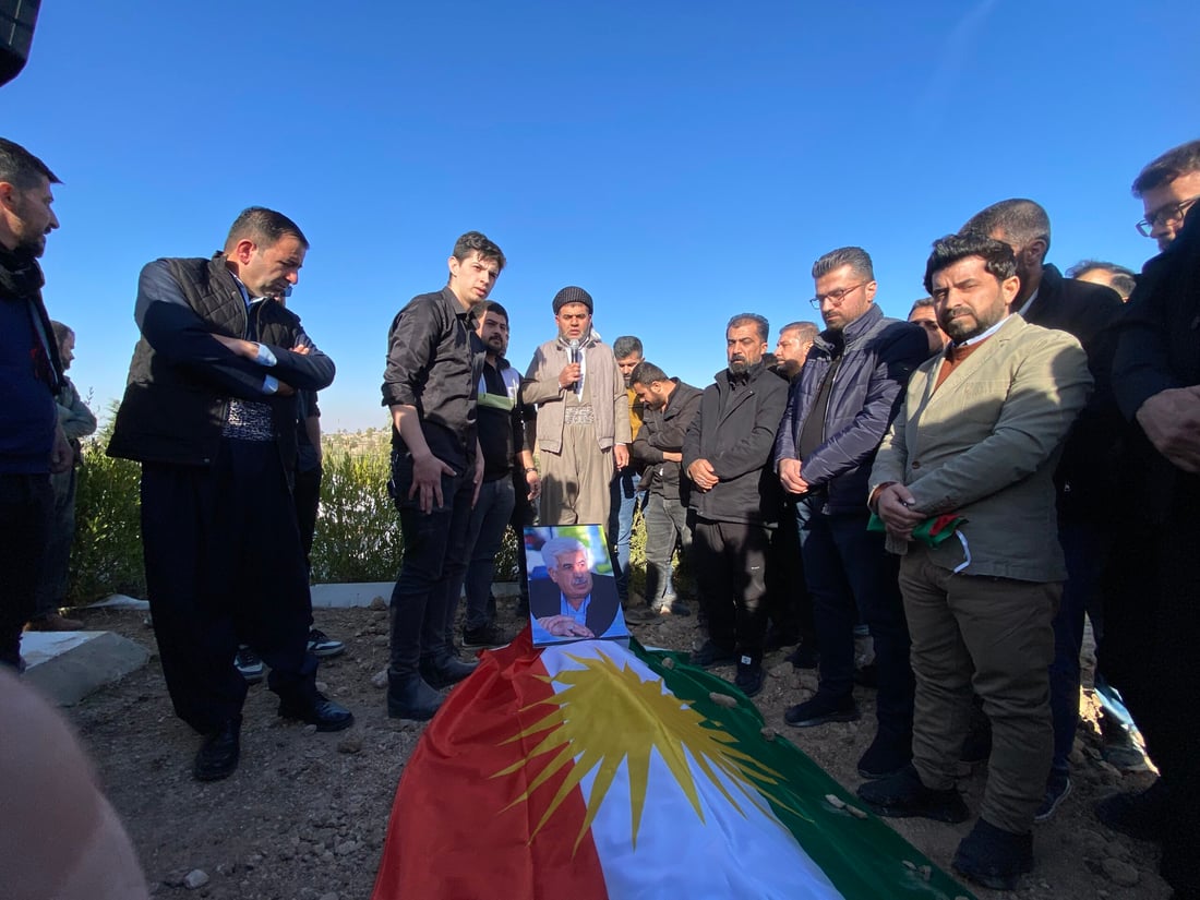 تەرمی هونەرمەند زایەر عەبدوڵا بەخاکسپێردرا