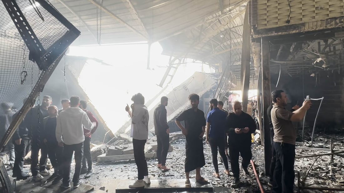 Erbil shopkeepers divided over causes of market fires