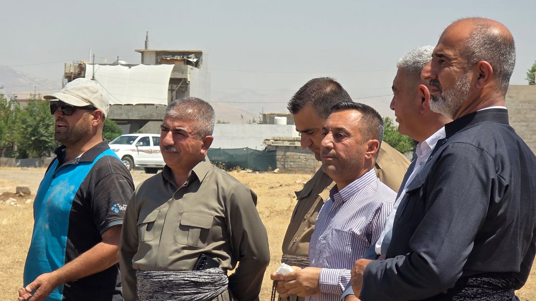 بەشێک لە خاوەنی زەویەکانی سەیدسادق گردبوونەوە 
