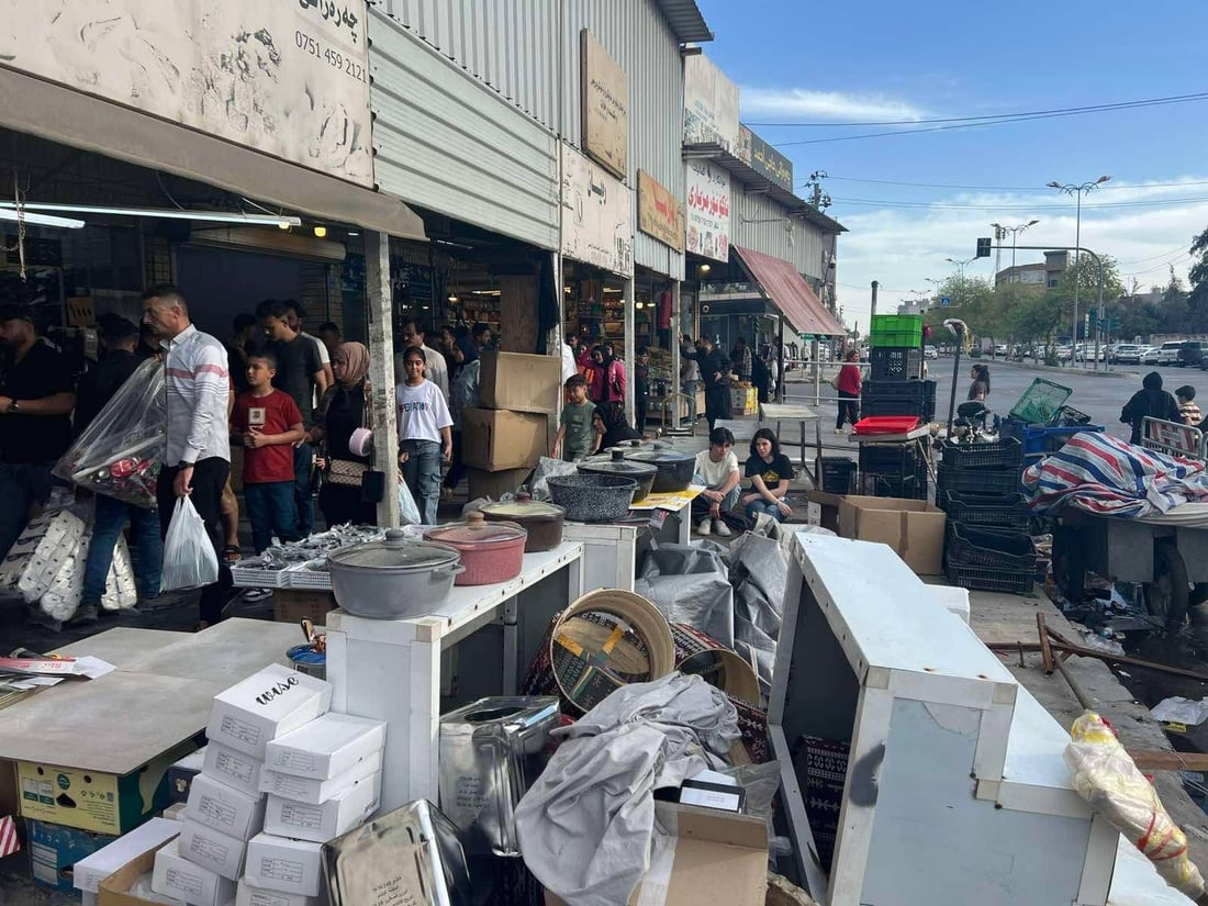 شەقامەکانی لەنگەی کۆن، نوێ و دوو سایدی منارە رێکخرانەوە