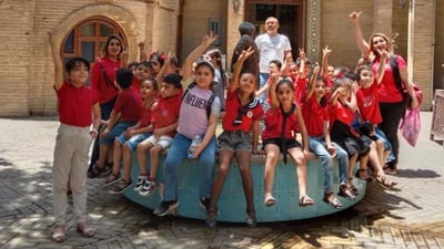 صور: التراث مهم لكن البرودة مهمّة أيضاً.. زوار أكثر إلى المتحف البغدادي في الصيف!
