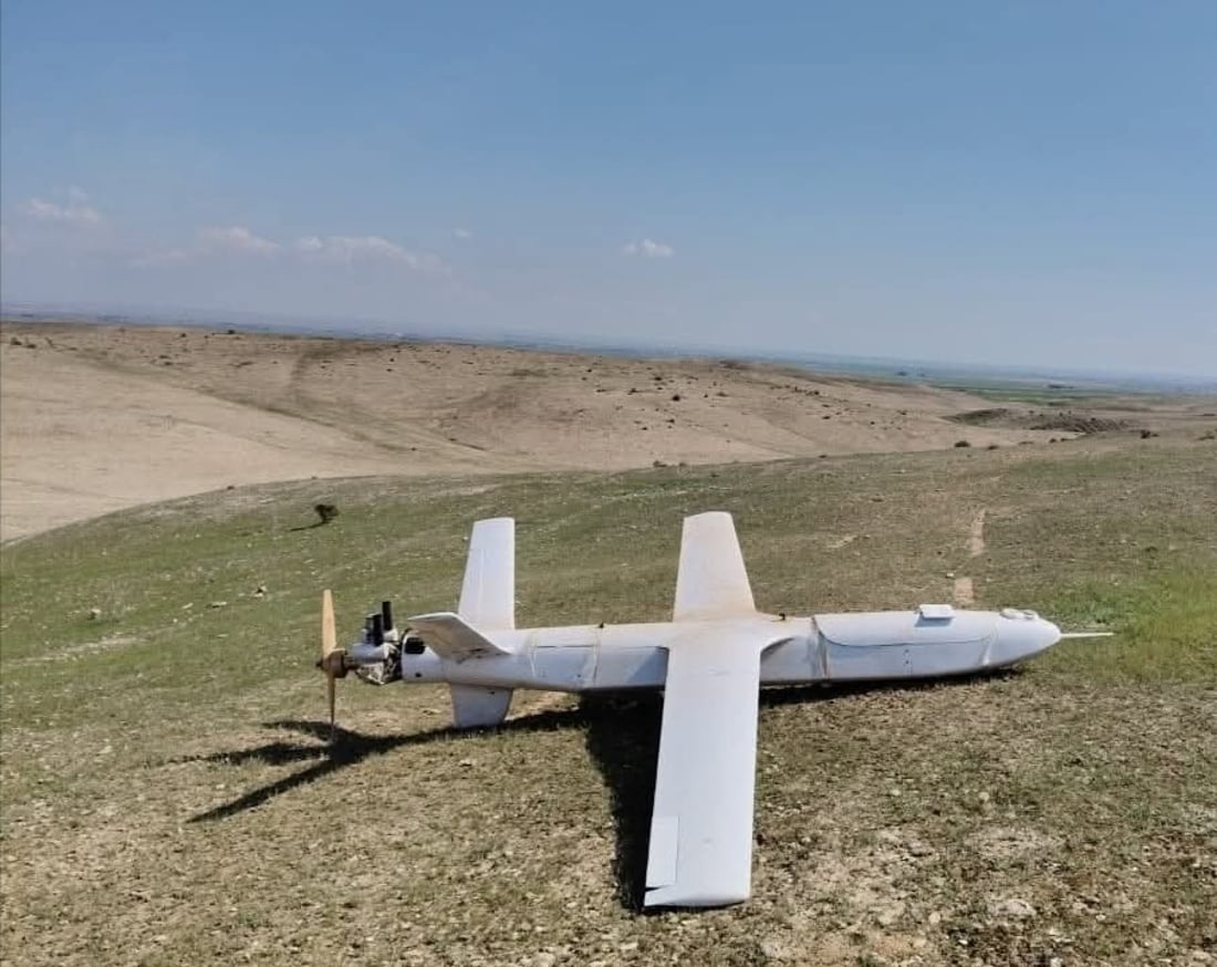 درۆنێک کەوتەخوارەوە و نەتەقییەوە