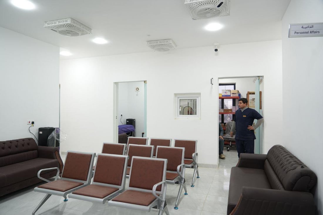 تدشين مركز صحي نموذجي للعراقيين والإيرانيين في منفذ زرباطية