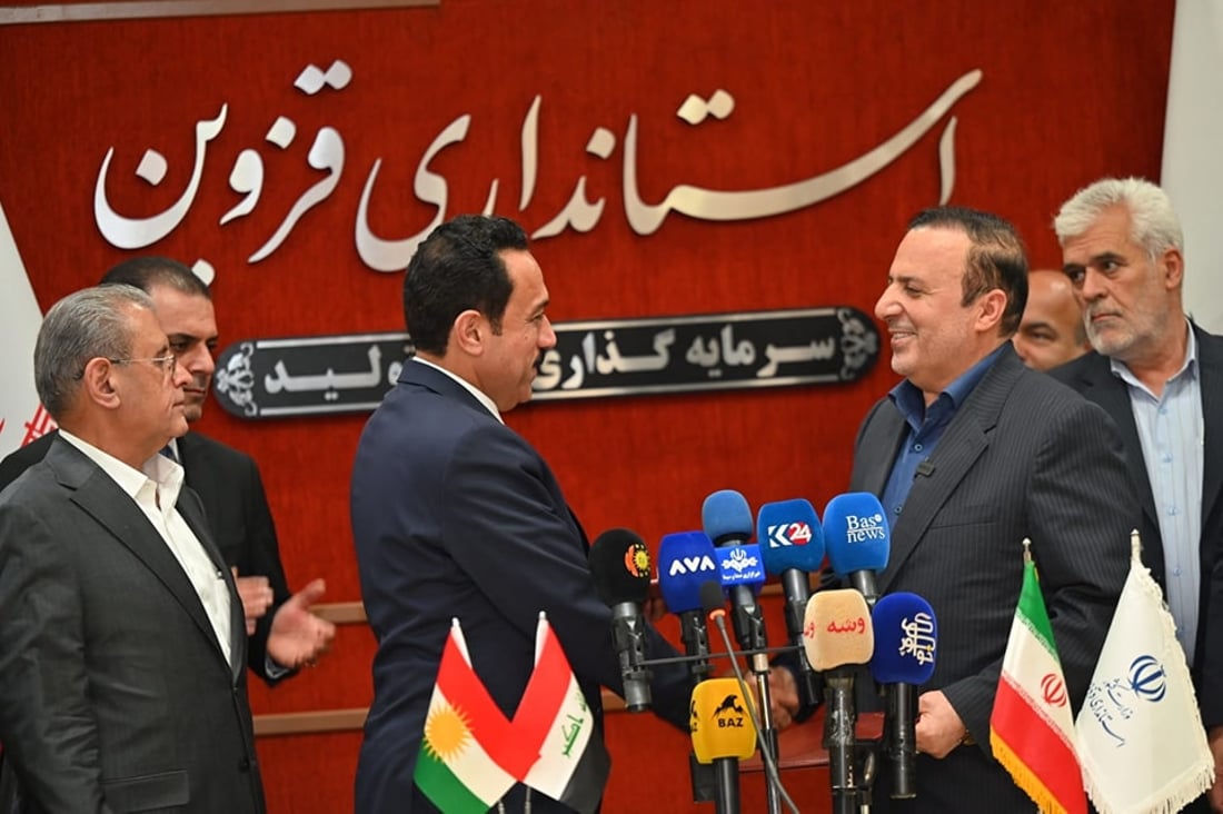 هەولێر و قەزوین رێككەوتنێكی سێ خاڵییان واژۆ كرد