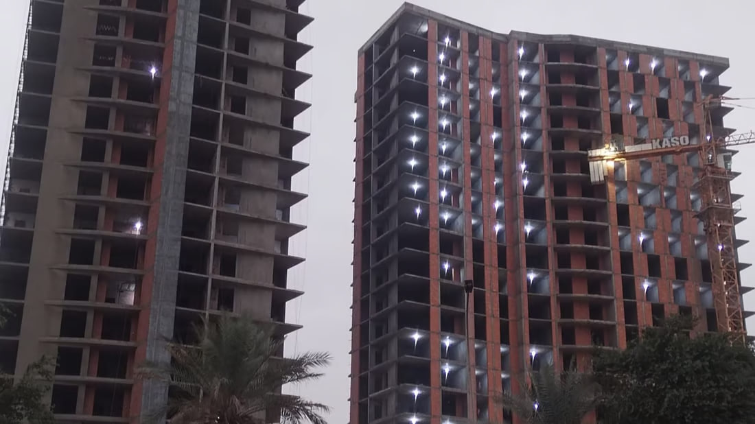 Exclusive residential complexes under construction in Baghdad’s green zone