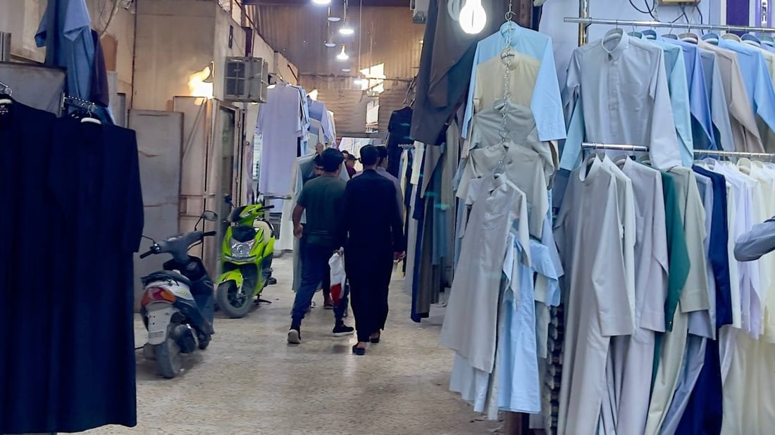 مدن شمال البصرة حتى الجبايش تعتمد على دشاديش القيصرية في المْدينة (صور)