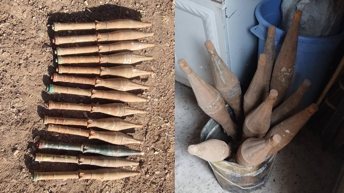 سلێمانی؛ تیمه‌كانی مین هه‌ڵگرتنه‌وه‌ ژماره‌یه‌ك پاشماوه‌ی جه‌نگییان پوچه‌ڵكرده‌وه‌