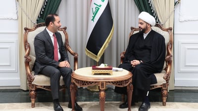 الخزعلي يريد من سفير الأردن موقفاً عربياً موحداً ضد إسرائيل