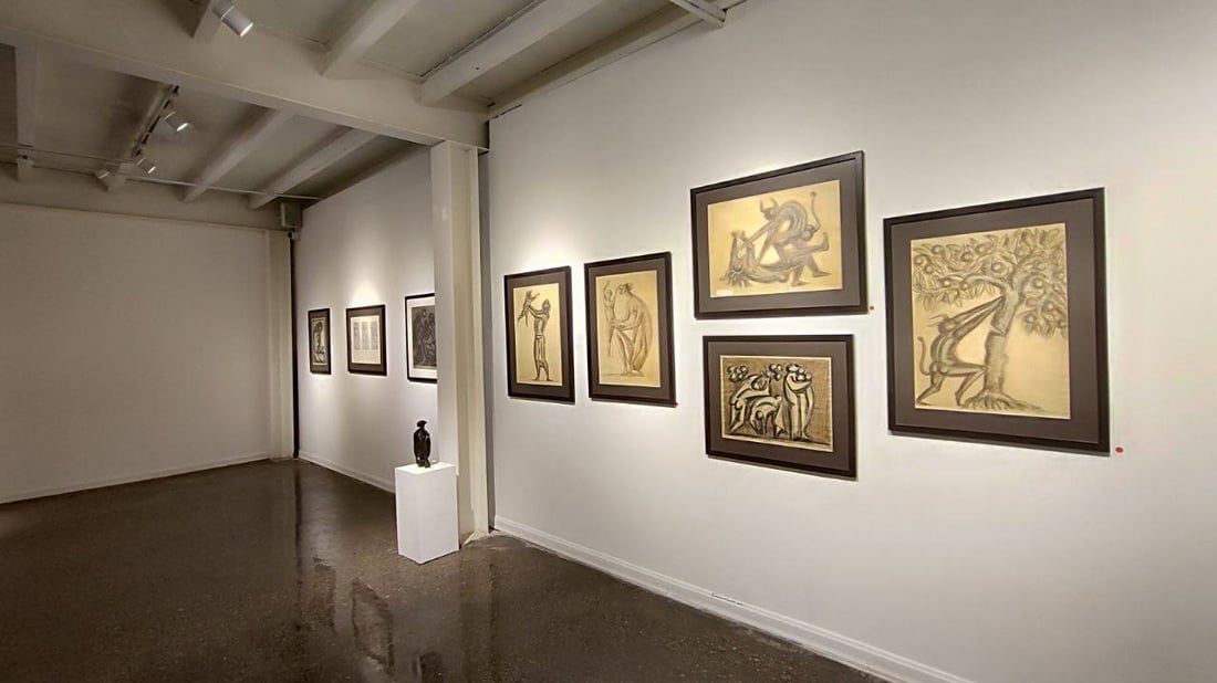 بغداد تتذكر شيخ النحاتين.. صاحب تماثيل كهرمانة وشهرزاد في معرض استعادي (صور)