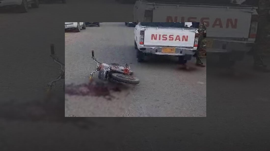 ماتۆڕسوارێک خۆی کێشا بە ئۆتۆمبیلێکدا و گیانی لەدەستدا