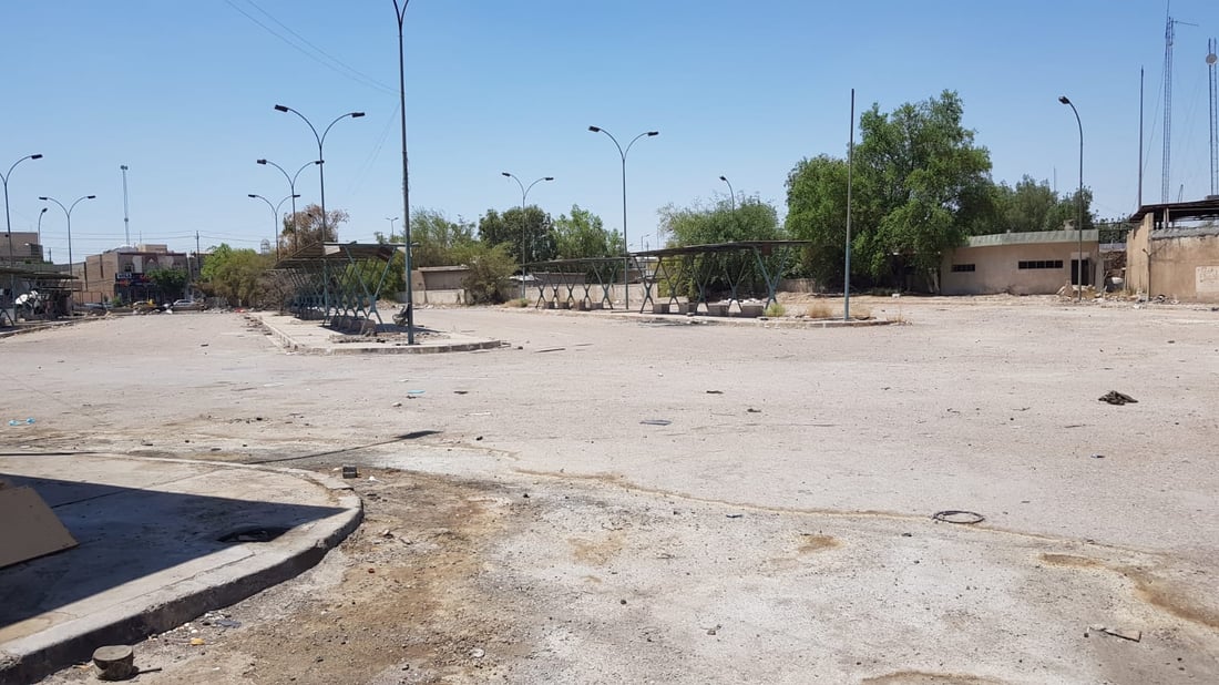 كراج حي الجهاد.. إذا تنازلت عنه الاتصالات ستعيده النقل إلى الحياة (صور)