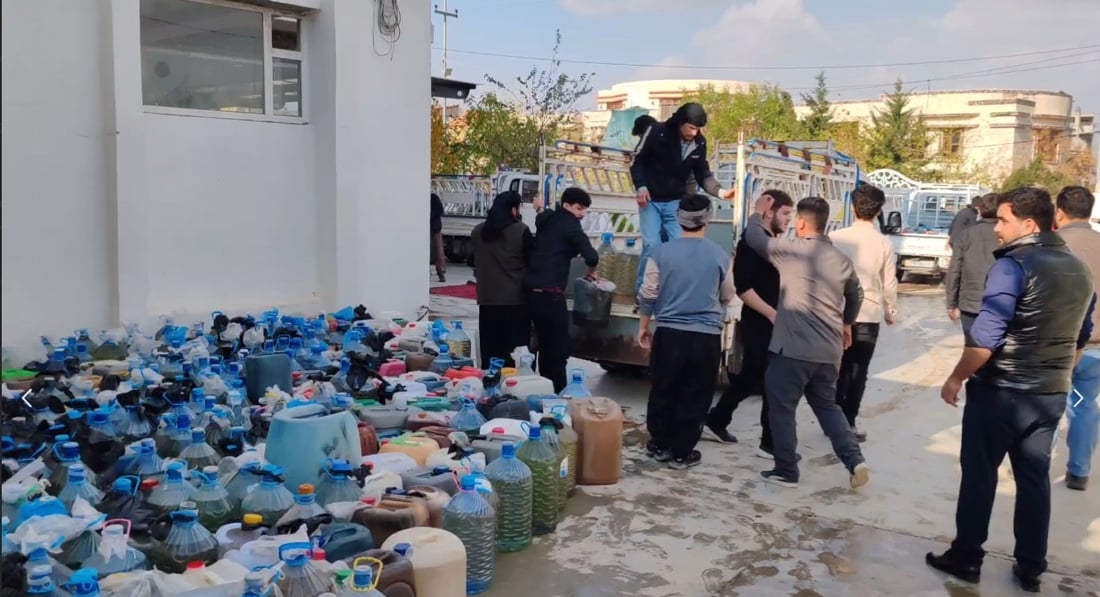 هاوکارییەکانی خورماتوو گەیەندرانە قەزای چەمچەماڵ