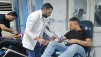صور من الحلة: مصرف الدم استقبل 100 متبرع من 