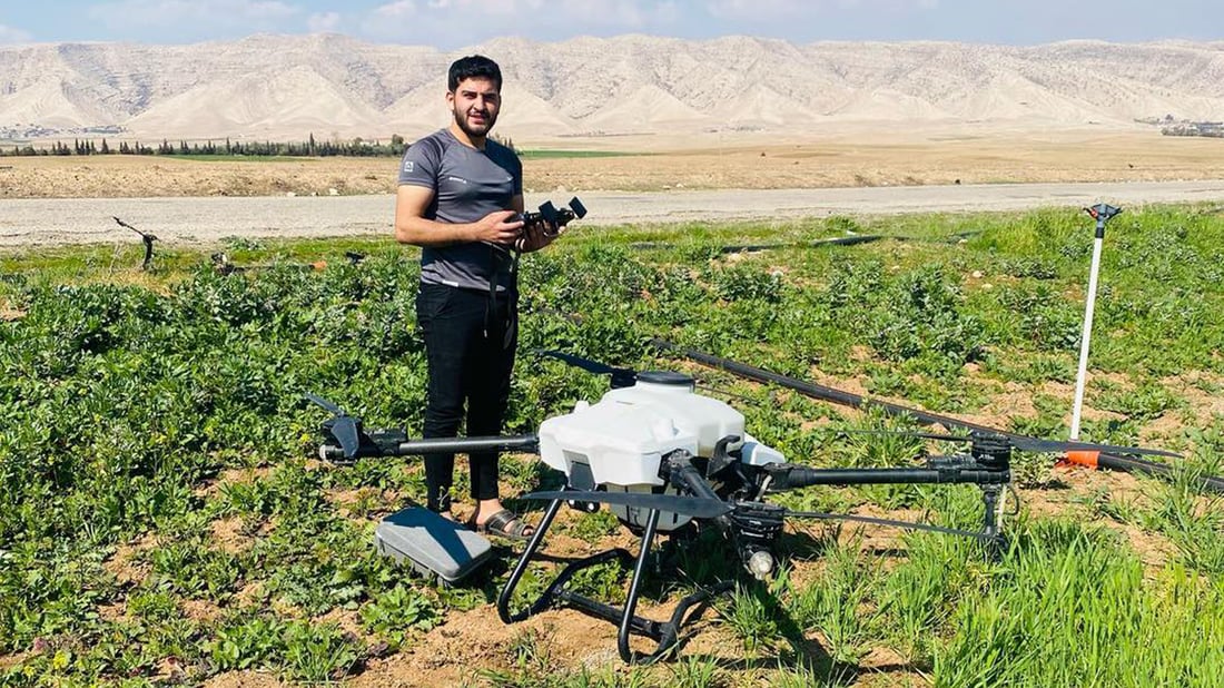 له‌ دهۆك درۆن بۆ كارى كشتوكاڵى به‌كارهێندرا