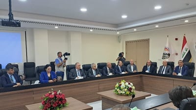 وفد تجاري من تركيا في المحافظة.. رحلات مطار كركوك الى اسطنبول “تسهل الشراكات”