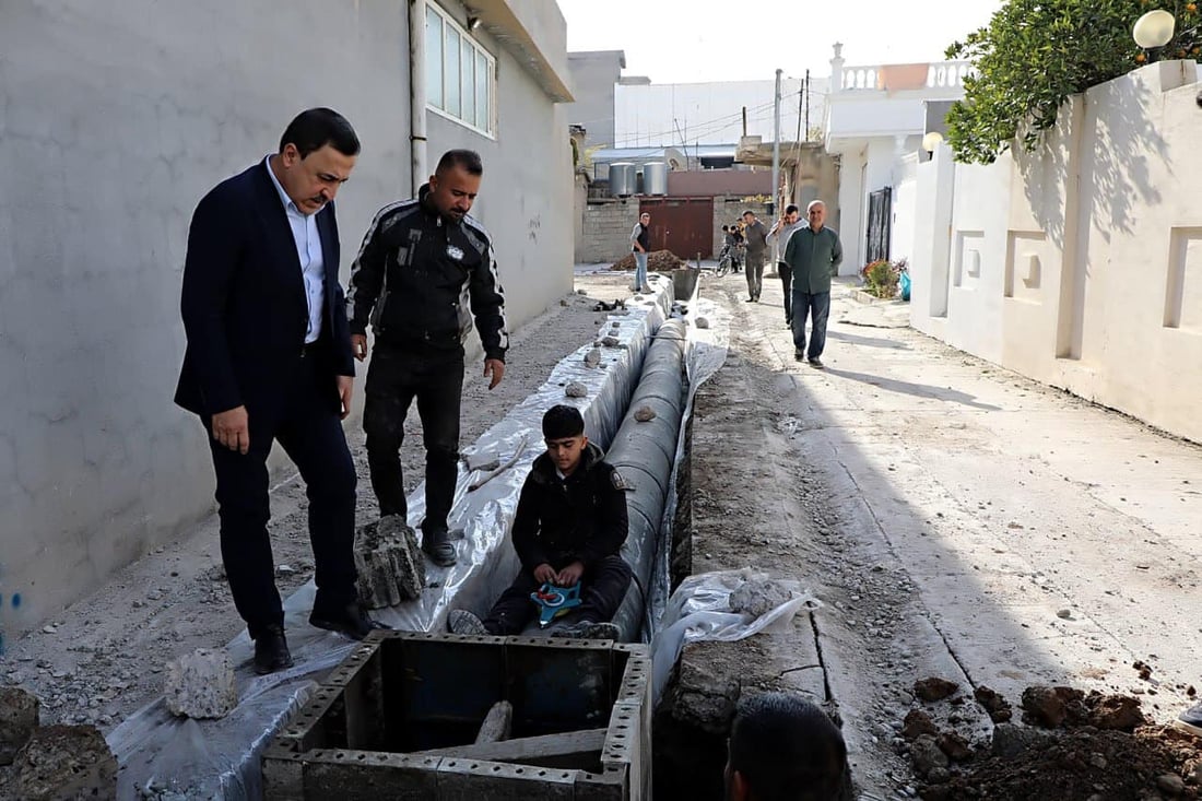 ئاوه‌ڕۆیه‌ك سێ گه‌ڕه‌كى چوارقوڕنه‌ى حه‌سانده‌وه‌