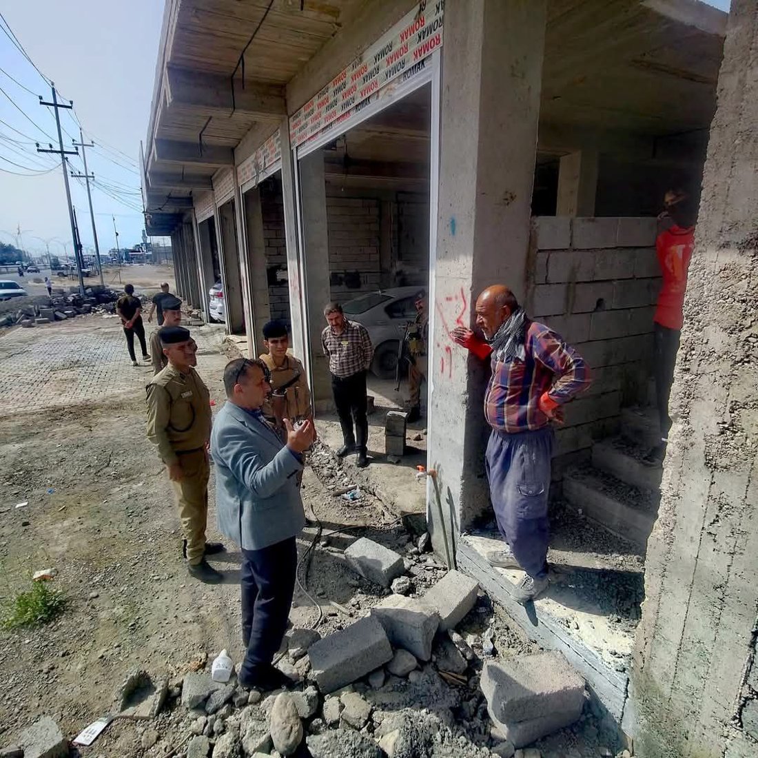 شارەوانی خورماتوو زیاتر لە 50 دوکان لە ناوەڕاستی قەزاکە دەڕوخێنێت