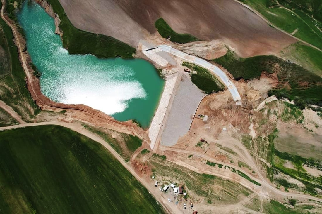 پۆندی پریس له‌ هه‌ڵه‌بجه‌ لە قۆناغی گلدانەوەی ئاوە