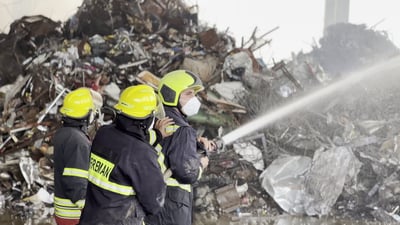 Fire at Erbil steel factory brought under control after five hours