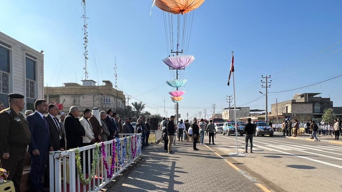 فرق الكشافة تجوب شمال البصرة احتفالا بأعياد الجيش والشرطة في قضاء “المدينة”