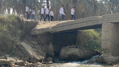 بابل: جسر الخميسية المتهالك يهدد حياة 1600 طالب في المدحتية (صور)