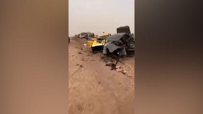 فيديو: تصادم عنيف بين “مرسيدس وأوباما” يودي بحياة 4 أشخاص وإصابة 3 آخرين