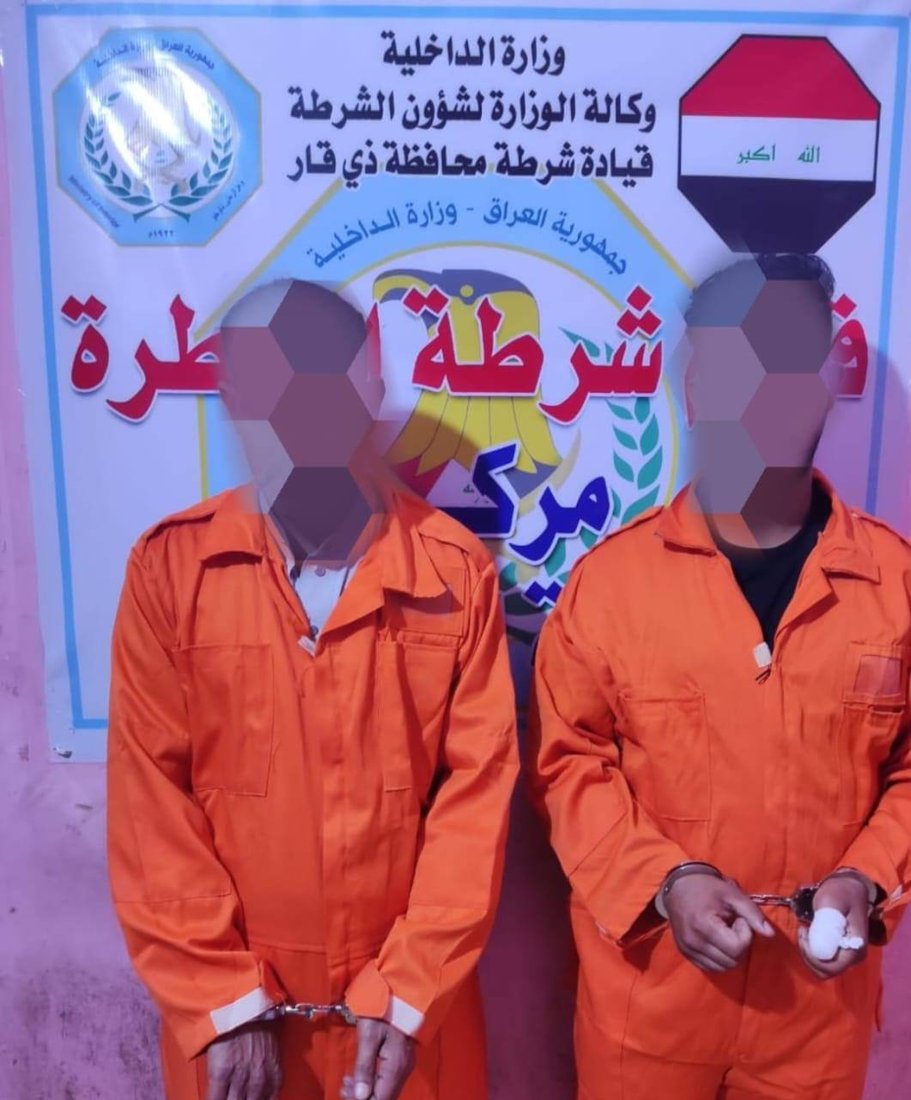 صور: شرطة ذي قار تطوق مشاجرة في الشطرة وتعتقل 14 متهماً