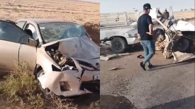 بە رووداوی هاتوچۆ شۆفێری پیکابێک گیانی لەدەستدا