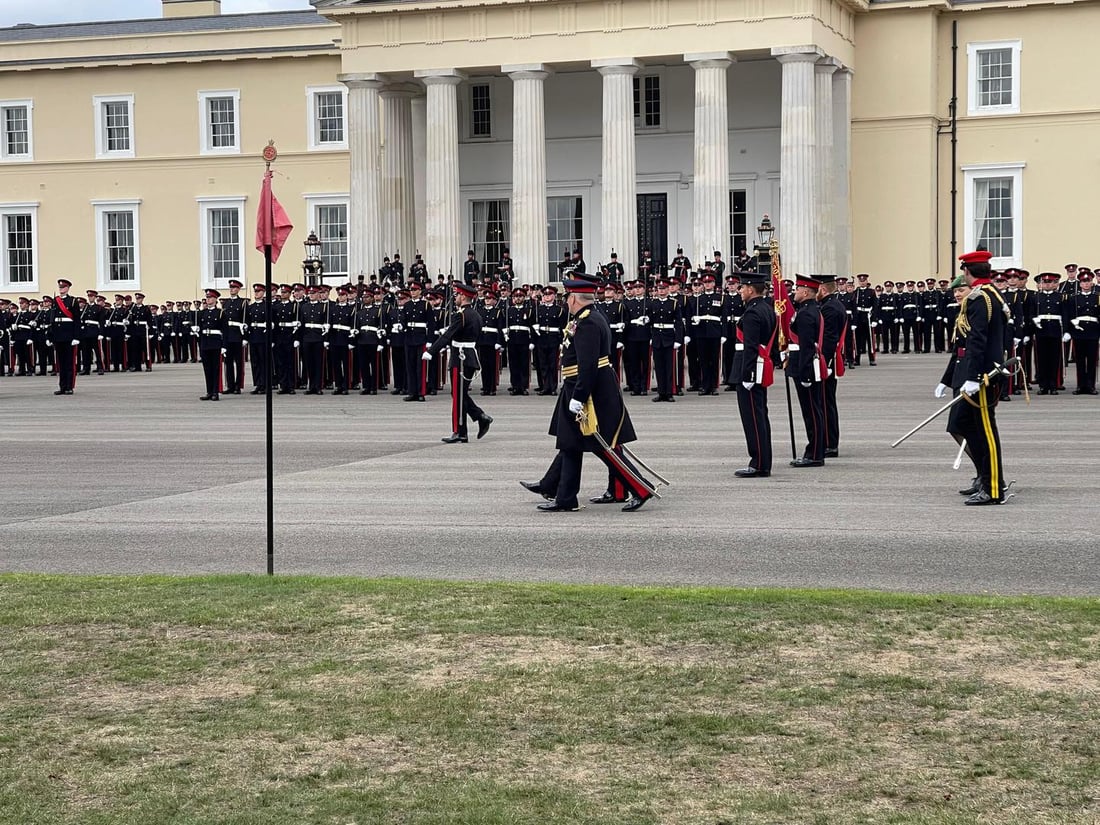 كوڕی سەرۆك ئەركانی وەزارەتی پێشمەرگە لە بەریتانیا پلەیەكی سەربازی بەدەستهێنا