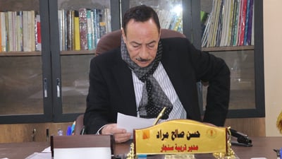 صور: المحافظ في سنجار.. والمدينة تفتح أمامه صندوق المشاكل وموانع عودة السكان