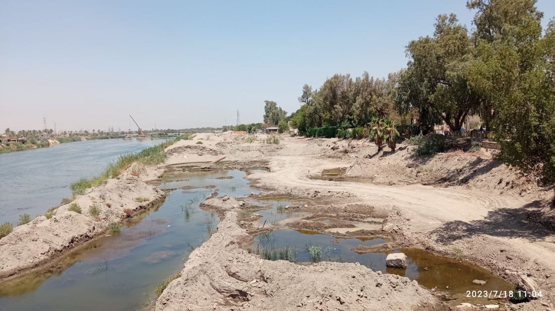 فزع في طويريج من اختفاء نهر الهندية.. الجفاف يغير عادات الفلاحين في أخصب أرض