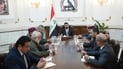 الزيدي يزور مقر الحشد بعد القصف السعودي ويوجه بتكريم الشهداء ورعاية الجرحى