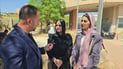 یەکەمەکانی زانکۆ لە سلێمانی لە بەردەم زانکۆی شارەکە گردبوونەوە