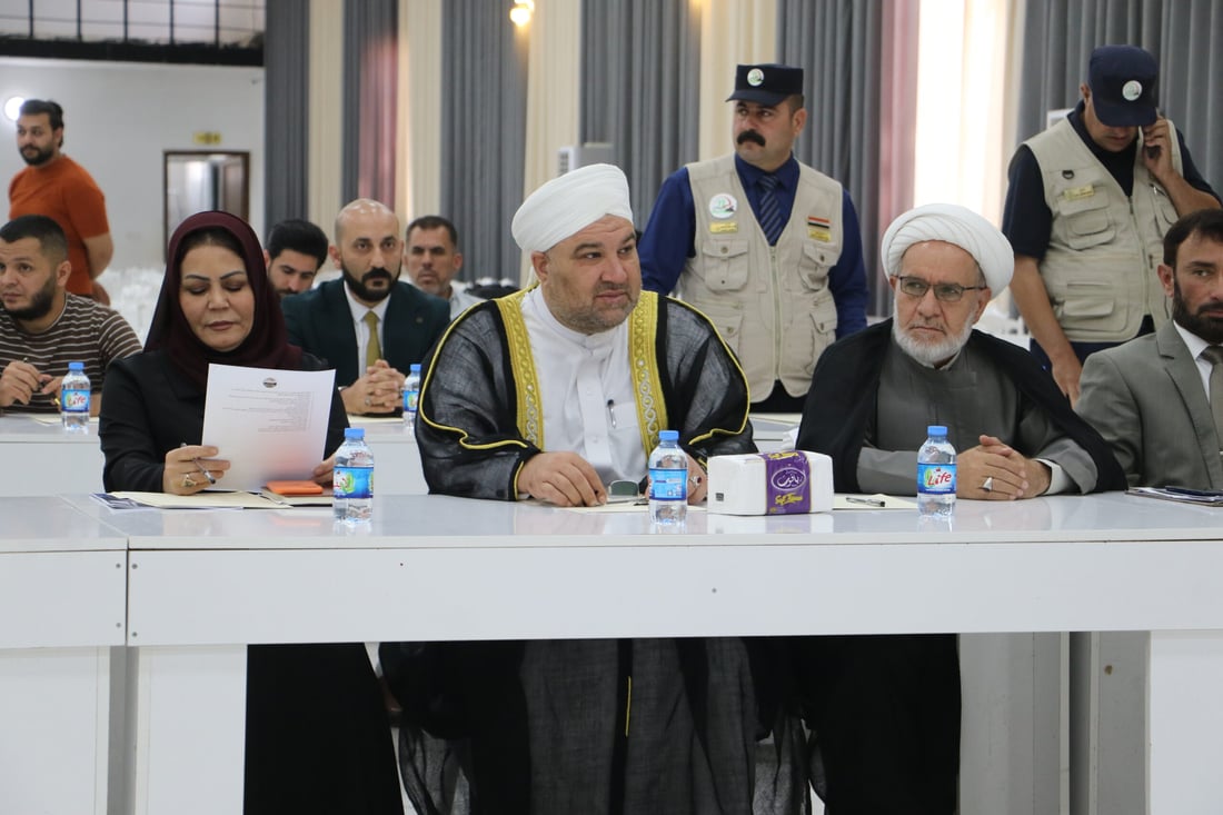صور: حوار بين أهل الحويجة وكبار رجال الدين والدولة في كركوك عن الاعتدال والسلام