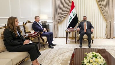 باريس تهنئ هيبت الحلبوسي برئاسة البرلمان