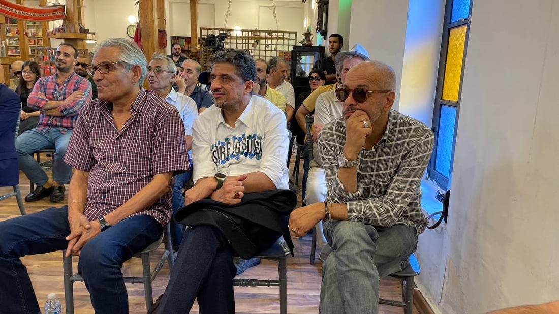 صور: بيت المدى يحتفي مع المصريين بالسينمائي العراق انتشال التميمي