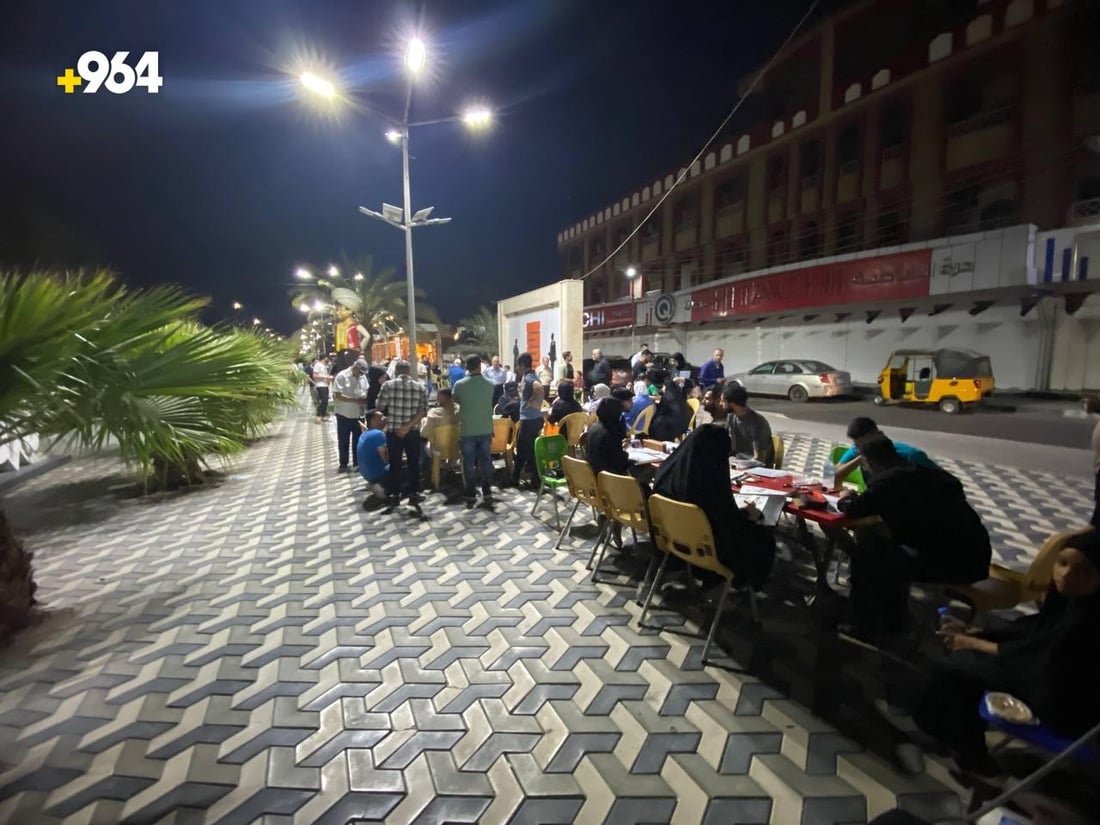 متنبي البصرة يتفوق على النسخة الأصلية.. معارض ومحاضرات في الهواء الطلق (صور)