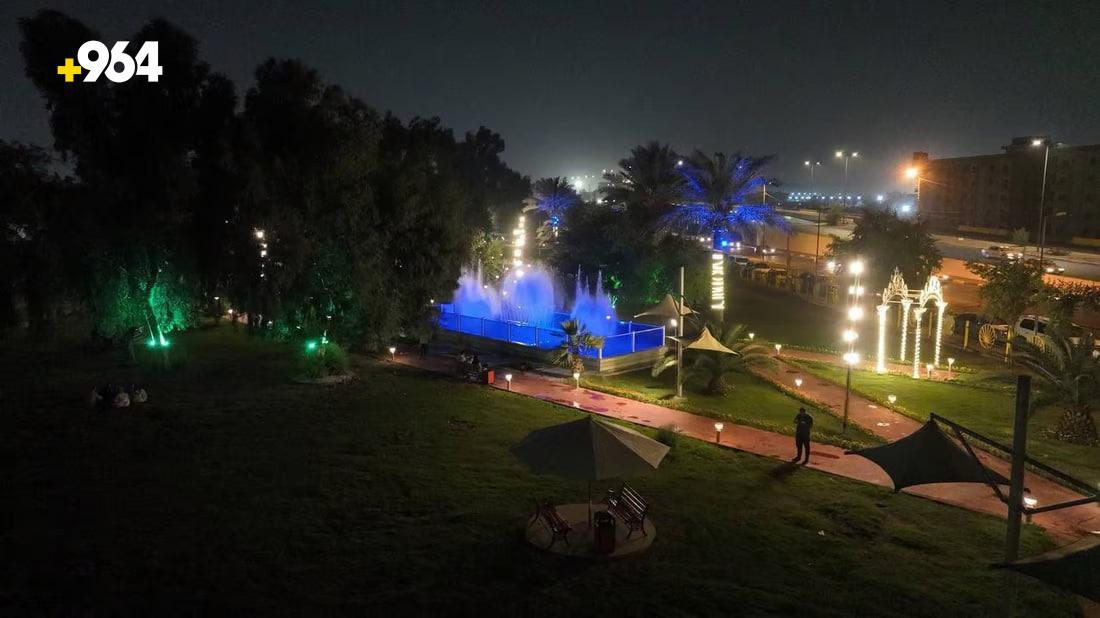 Baghdad municipality enhances green spaces with opening of three new parks