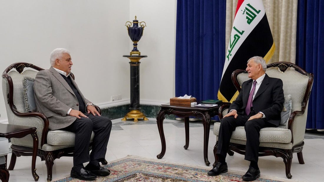 Iraqi president stresses maintaining ‘security stability’ in meeting with PMF chief