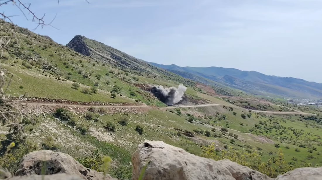 لە دهۆک زیاتر لە 600 پارچە مین و تەقەمەنی لەناوبران