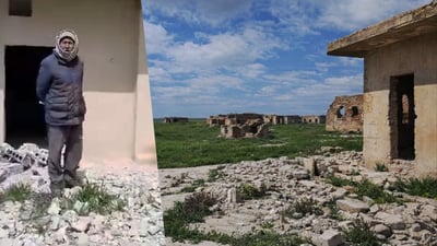 دوای حه‌وت ساڵ ئاوارەیی دەیانەوێت بگەڕینەوە ناو ماڵە تاڵانکراوەکان و کەلاوە رووخاوەکان