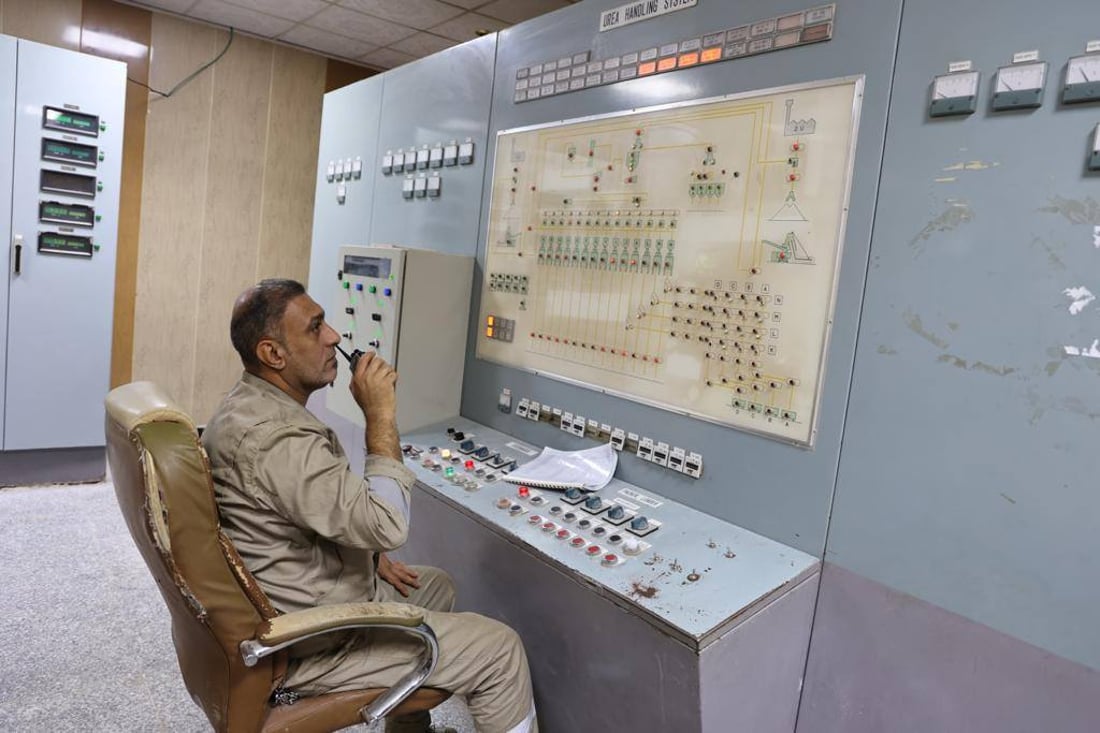 شركة الأسمدة تعيد تشغيل الخط الإنتاجي الثاني بعد توقفه لعام