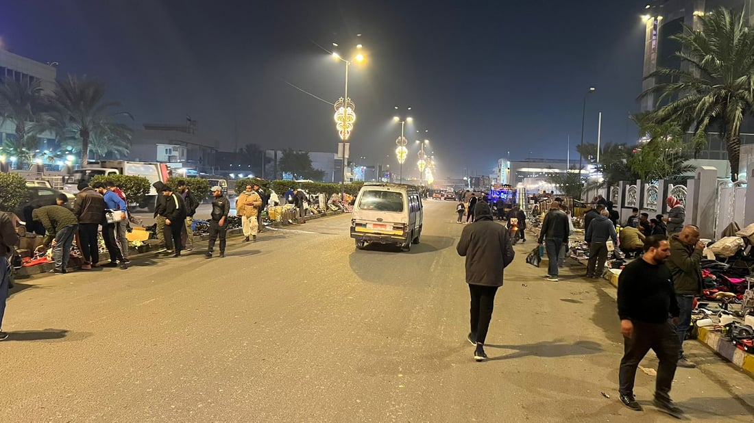 صور من سوق النهضة الليلي: ساعات عمل مقلوبة.. يفتح من مساء الخميس حتى ظهر الجمعة